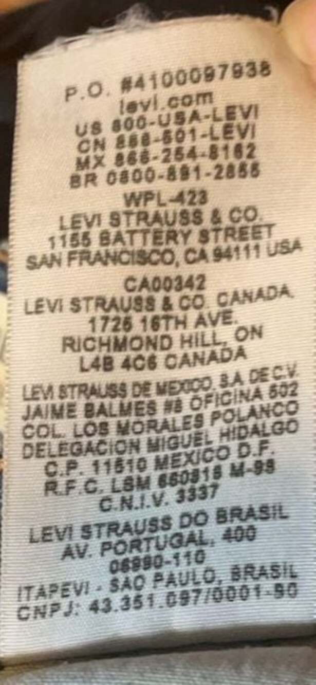 Levi's 569 Loose Straight Leg Jeans 36x30 - Picture 6 of 7
